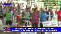 Mga dating rebelde, nagpahayag ng pagtutol sa mga aktibidad ng CPP-NPA-NDF