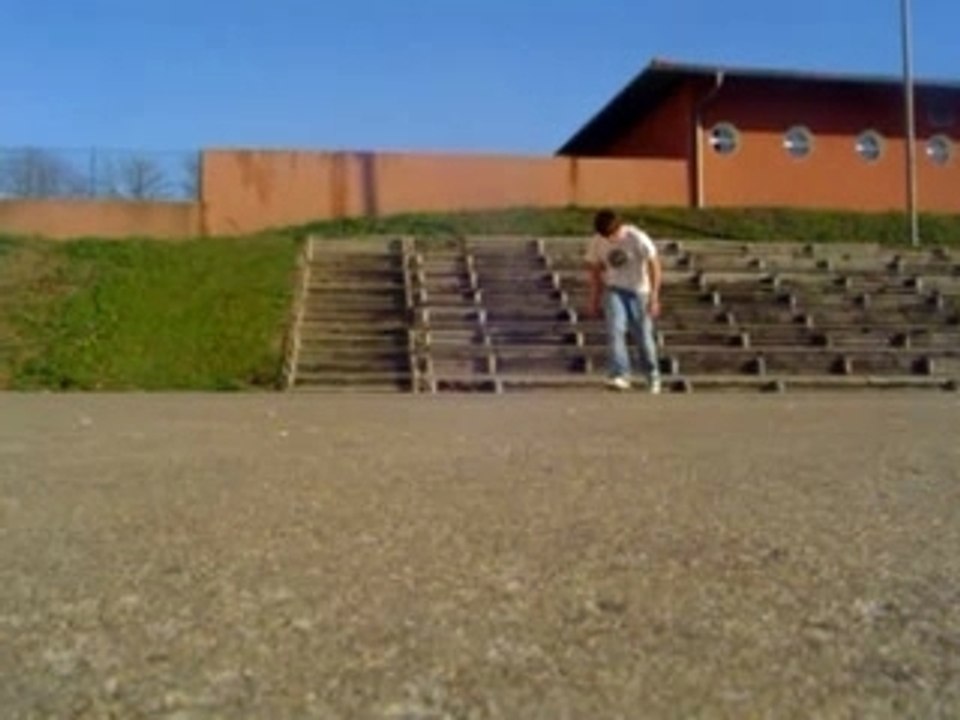 tre flip raté