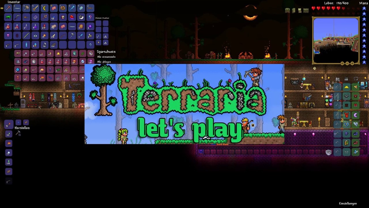 Terraria Let's Play 161: Horrorkreaturen & Hitze