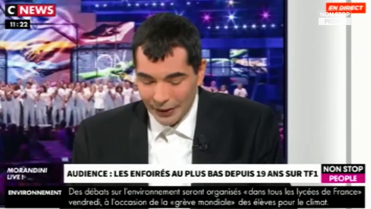 Morandini Live – Les Enfoirés : le spectacle a-t-il trop vieilli ? (vidéo)