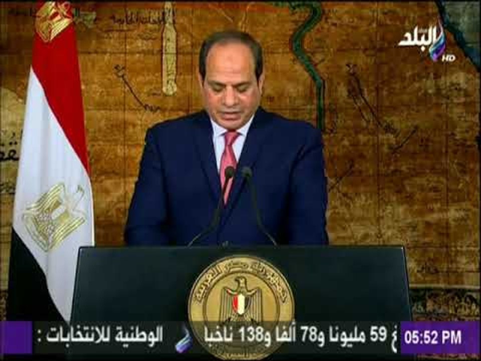 السيسي: فخري واعتزازي بالمصريين مسألة راسخة لا تحتمل الشك أو التأويل