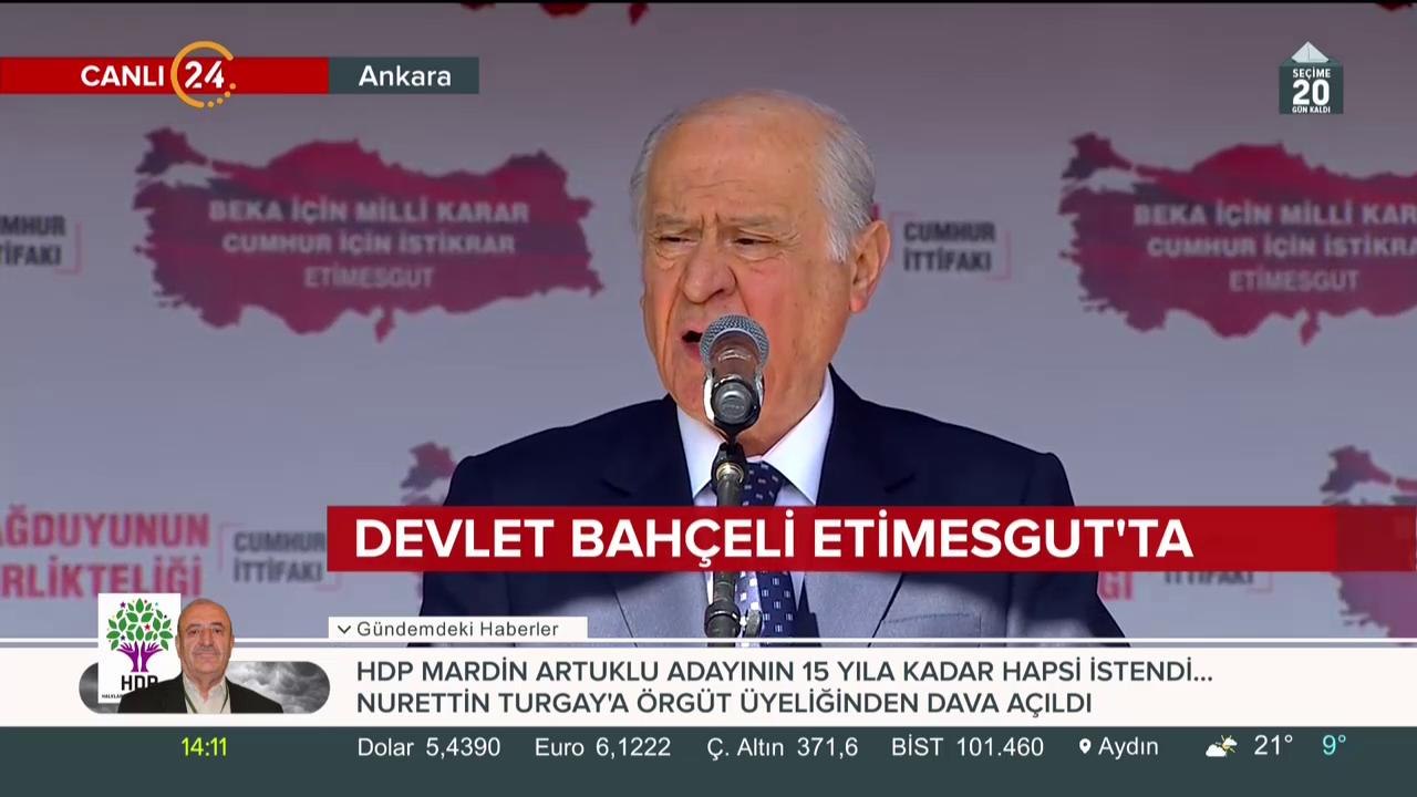 Devlet Bahçeli konuşuyor