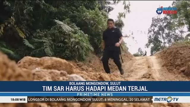 Menyusuri Medan Terjal ke Lokasi Tambang Longsor di Bolmong