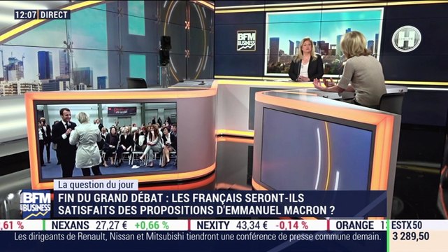La question du jour: Les Français seront-ils satisfaits des propositions d'Emmanuel Macron dans le Grand débat national ? - 11/03