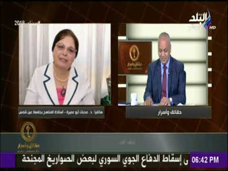 حقائق وأسرار - محبات أبو عميرة: يجب عرض خطة التعليم للنقاش والدراسة بالتابلت لن تربي الشخصية المصرية