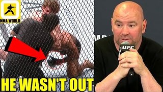 Robbie Lawler gave a thumbs up even after his arm supposedly went Limp,Ben Askren on Dana White