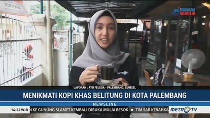 Menikmati Kopi Belitung di Kota Pempek