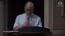Fr Robert Reyes says death threats vs priests began with Duterte