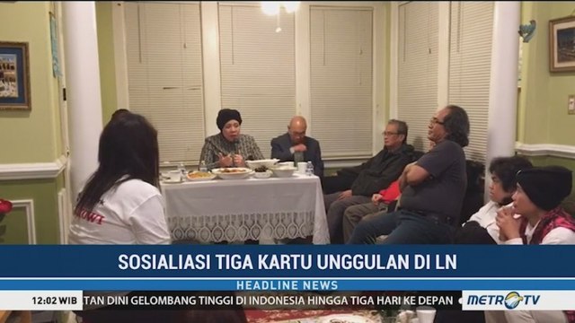 TKN Sosialisasi Tiga Kartu Baru Jokowi Hingga ke AS