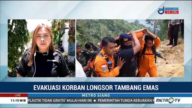 Proses Evakuasi Penambang di Bolmong Terkendala Medan yang Sulit