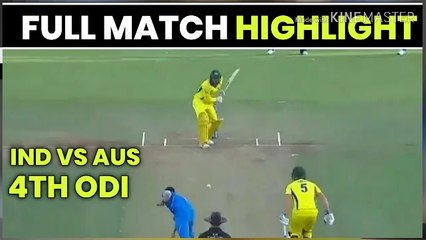 india vs australia 4th ODI Full MATCH HIGHLIGHT live cricket 2019