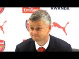 Arsenal 2-0 Manchester United - Ole Gunnar Solskjaer Post Match Press Conference - Premier League