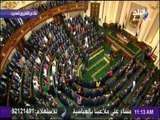 علي مسئوليتي - اعضاء البرلمان يهتفون مع السيسي .. تحيا مصر عقب اداء اليمين