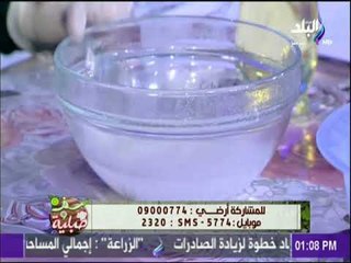 سفرة وطبلية - طريقة عمل سائل ازالة الدهون من الخشب مع الشيف هالة فهمي