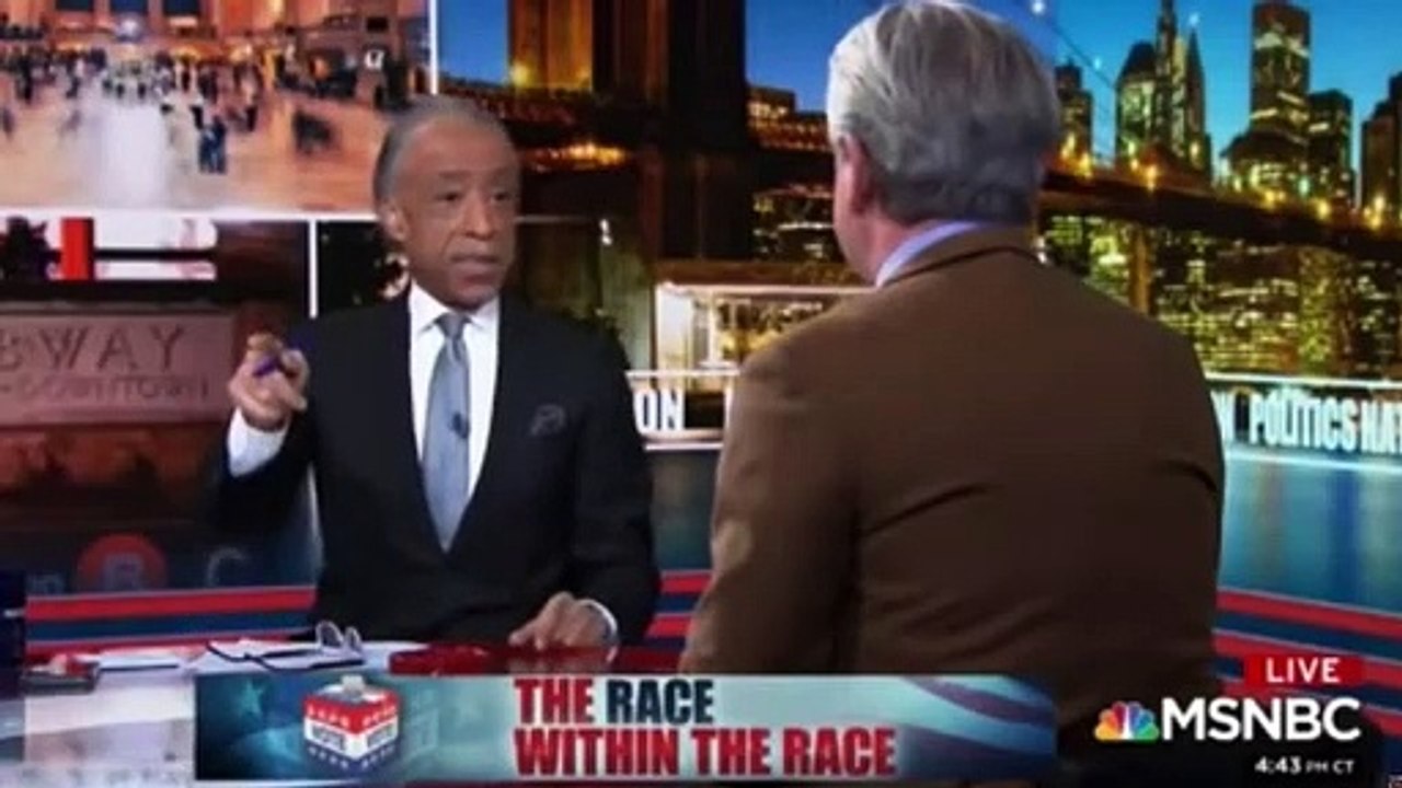 Al Sharpton Grills Katrina Pierson On Lack Of White House Diversity