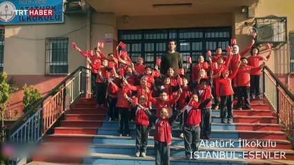 Öğrencilerden İstiklal Marşı klibi