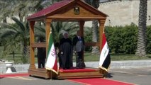 روحاني ببغداد لتعزيز التعاون الاقتصادي والسياسي