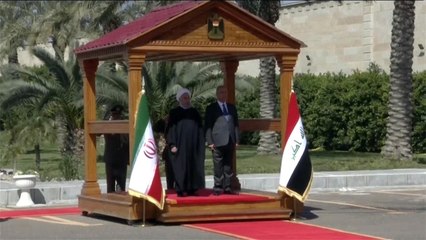 روحاني ببغداد لتعزيز التعاون الاقتصادي والسياسي