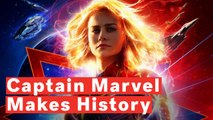 Captain Marvel Breaks Box Office Records
