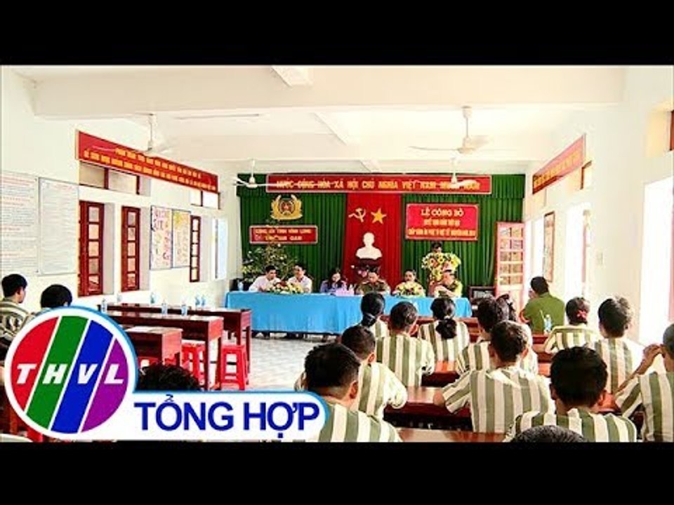 THVL | Công an Vĩnh Long công bố quyết định giảm thời hạn chấp hành án phạt tù