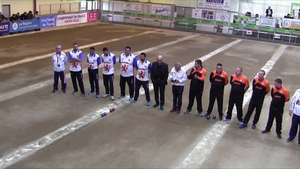 Présentation de la finale, septième étape du Super  16 masculin, Feurs 2019