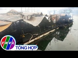 THVL | Nghi thắp hương bất cẩn, một nhà hàng nổi ở Quảng Ninh bị thiêu rụi