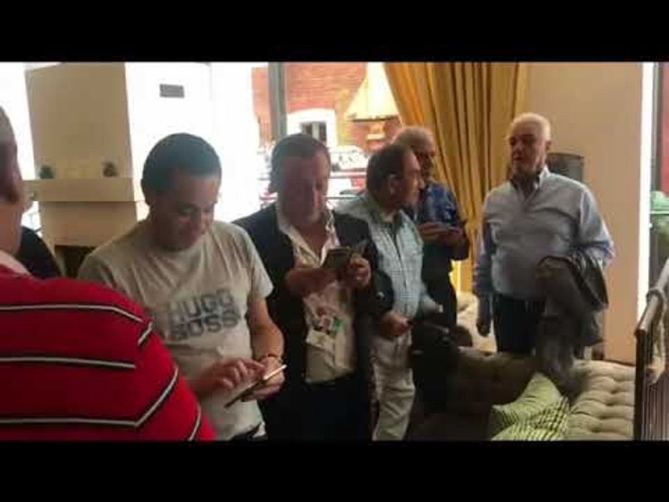 صدى البلد -  مع مشجعى مصر داخل فندق اقامة المنتخب قبل ساعات من مواجهة روسيا