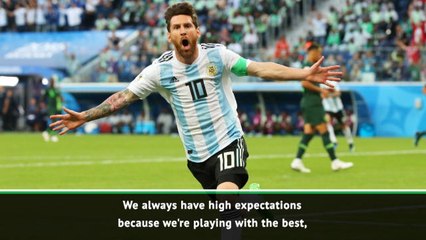 Tagliafico delighted by Argentina return of 'best in the world' Messi
