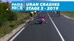 Uran Crashes - Étape 2 / Stage 2 - Paris-Nice 2019