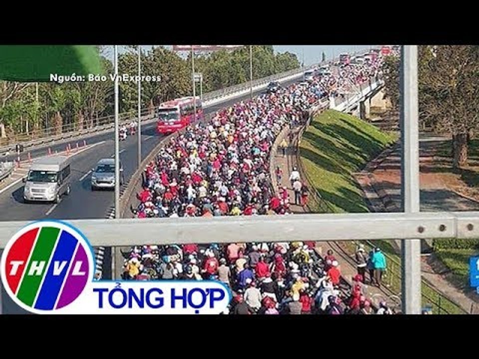 THVL | Nhiều bến phà ở miền Tây kẹt cứng ngày xuất hành cuối Tết