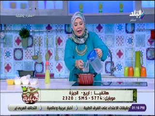 سفرة وطبلية - طريقة عمل شربات البسبوسة مع الشيف هالة فهمي