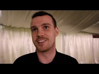 SEAN McGOLDRICK GIVES CAREER UPDATES - INJURY, TITLE PLANS & ON UNDERCARD OF MARCH 23 MATCHROOM BILL