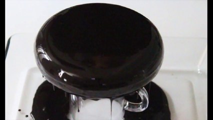 Glaçage miroir au chocolat