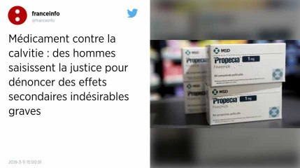 Calvitie. Des hommes attaquent en justice pour alerter sur les effets secondaires d’un médicament