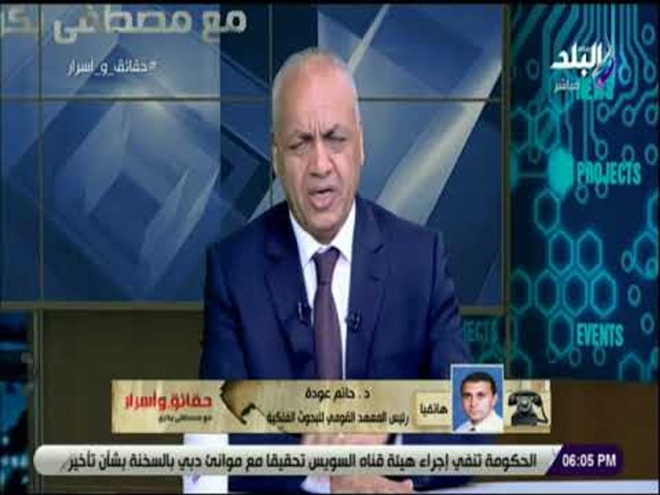حقائق وأسرار - رئيس المعهد القومى للبحوث الفلكي...