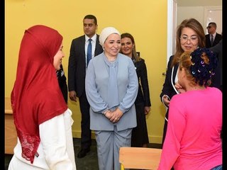 صالة التحرير -  حرم الرئيس السيسي تفتتح دار رعاية للفتيات بالعجوزة