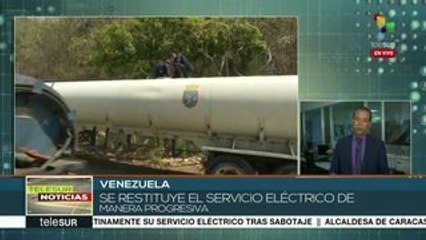 Se restituye paulatinamente el sistema eléctrico de Venezuela