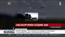 Ekvador'daki helikopterin düşme anı kamerada