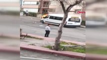 Samsun Öğrencilerin Tahliye Edildiği Servis Minibüsü, Alev Alev Yandı