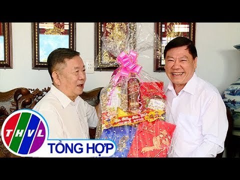 THVL | Bí thư Tỉnh ủy Trần Văn Rón thăm, chúc tết nguyên lãnh đạo tỉnh