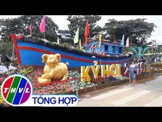 THVL | Thuyền hoa đón Tết xuất hiện trên phố biển Nha Trang