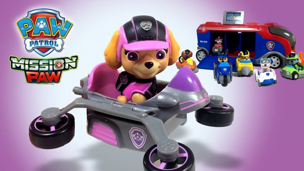  Toy Rover Paw Patrol 9 Inch Skye Marshall Chase and