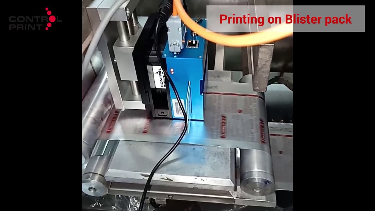 Print on Blister Pack - Control Print TIJ