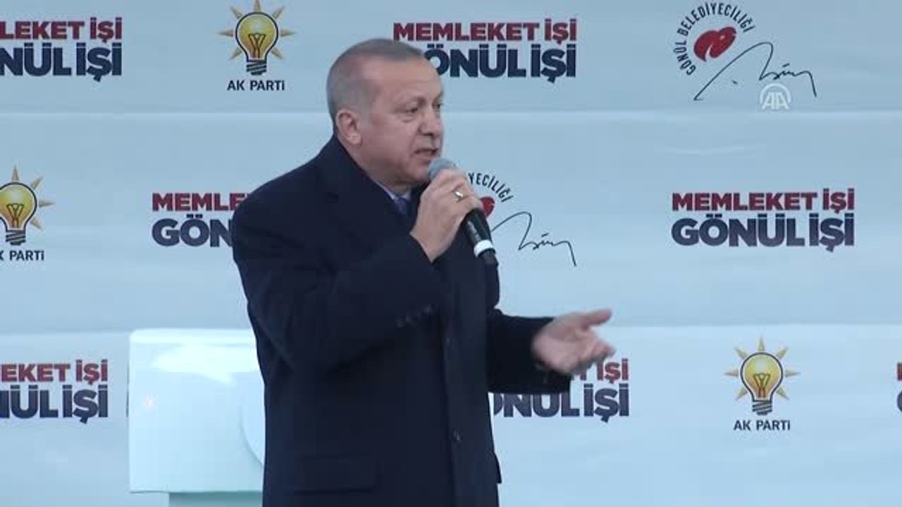 Cumhurbaşkanı Erdoğan: "Son 17 Yılda Terör Örgütlerinin Sömürü, Yağma Düzenini Bozduk"