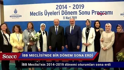 İBB Meclisi’nde bir dönem sona erdi