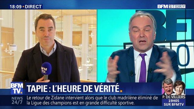 Arbitrage: Bernard Tapie jugé pour escroquerie (2/3)