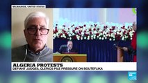 Algeria protests: Defiant judges, clerics pile pressure on Bouteflika
