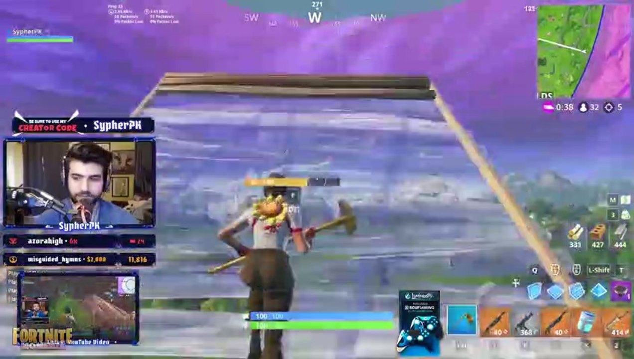 Fortnite Ninja in DISBELIEF After Realizing He Doesn't Own Every Single Skin + Backbling in Fortnite!