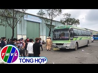 THVL | Tạm giữ xe biển số nước ngoài nhồi nhét khách, hết hạn kiểm định