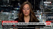 Alison Kosik speaking on Boeing stock falls more than 300 points amid new safety questions. #News #Boeing @AlisonKosik